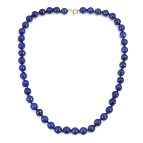 Collana di lapislazzuli 8mm x 1pc