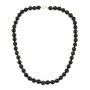 Collar redondo de obsidiana 8mm x 1ud