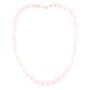 Round Rose Quartz Necklace 8mm x 1pc