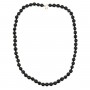 Collar redondo de Obsidiana 6mm x 1ud