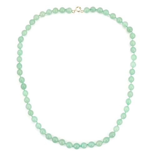 Colar Aventurina redonda 6mm x 1pc