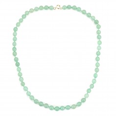 Round Aventurine necklace 6mm x 1pc