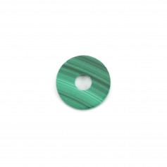 Ciambella di malachite 10mm x 1pc