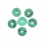 Ciambella di malachite 10mm x 1pc