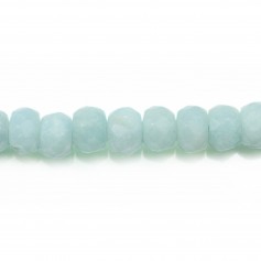 Amazonite Rondelle Facette 3x5mm x 40cm
