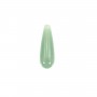 Aventurine goutte semi percé 7x23mm x 1pc