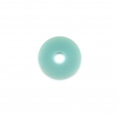 Cabochon Amazonite donut 10mm x 1pc