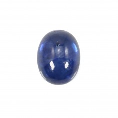 Cabochon Saphir ovale 6x8mm x 1pc