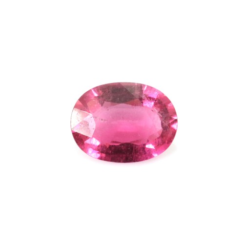 Turmalina rosa, corte oval 6x8mm x 1 unidade