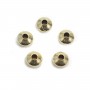 Perles rondelles en Gold Filled 7.3x3.6mm x 1pc