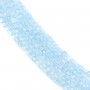 Topaze cube facetté 2.5mm x 39cm