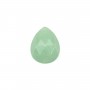 Aventurin Cabochon Tropfen facettiert 8x10mm x 1pc