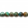 Turquoise Ronde 12mm x 40cm