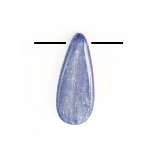 Pendant Kyanite Teardrop 12x30mm