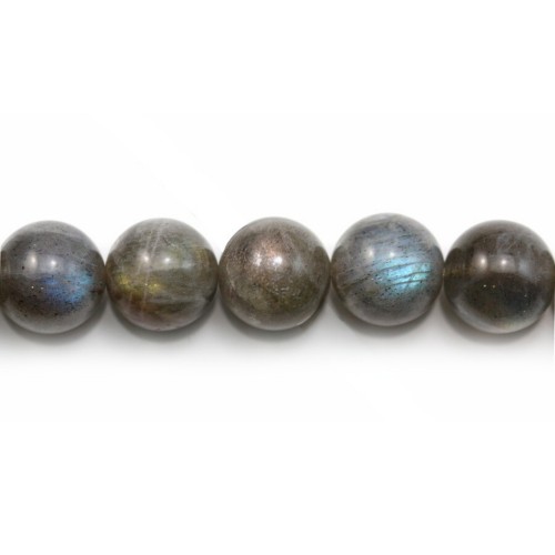 Labradorite Ronde 10mm x 40cm