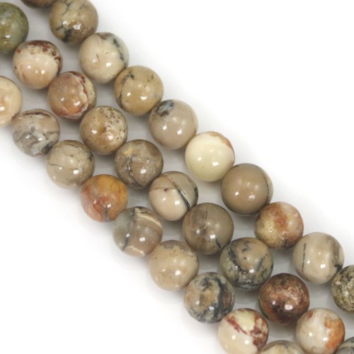 Afrikanischer Opal rund 6mm x 40cm