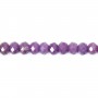 Phosphosidérite rondelle facetté 3x4mm x 40cm