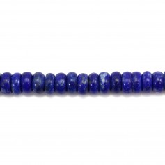 Lapis lazuli rondelle 6mm x 40cm