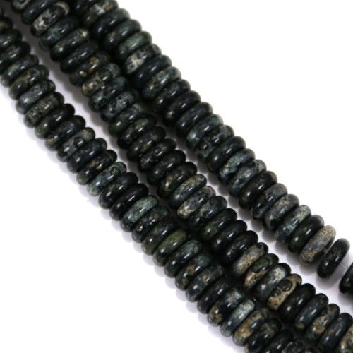 Jaspis Kambaba Rondell Heishi 2x6mm x 39cm