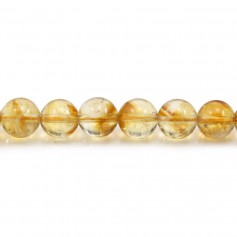 Citrine Round 12mm x 40cm