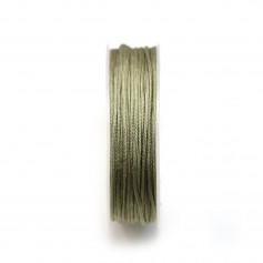 Thread khaki iridescent polyester 1.5mm x 15m