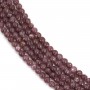 Lepidolite round 4mm x 40cm