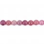 Round ruby 4mm x 39cm