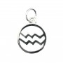 Charm segno zodiacale 10x15mm - Acquario - Argento 925 x 1pc