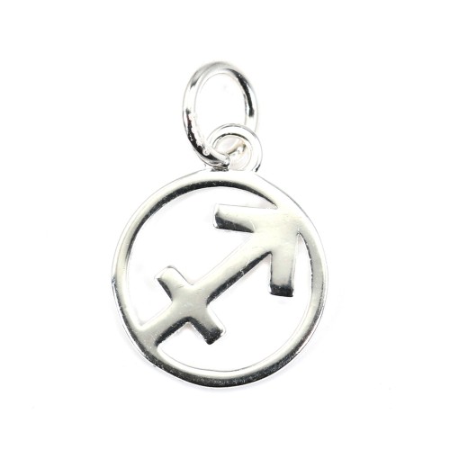Charm astrological sign 10x15mm - Sagittarius - Silver 925 x 1pc