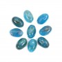 Cabochon ovale di apatite 4x6mm x 1pc