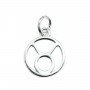 Breloque signe astrologique 10x15mm - Taureau - Argent 925 x 1pc
