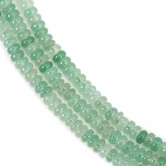 Aventurine rondelle - Heishi - 2x4mm x 39cm
