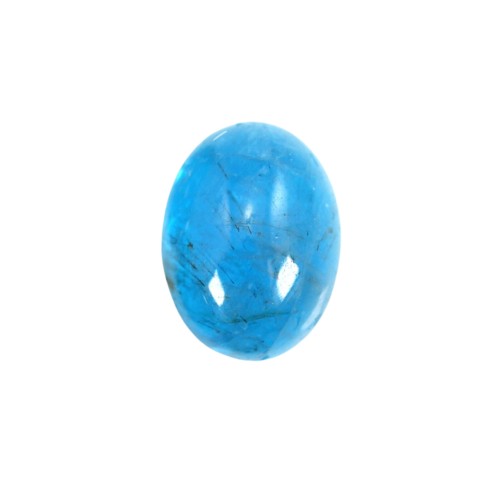Apatite oval cabochon 6x8mm x 1pc