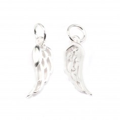 Pingente Asa 5x19mm - Prata 925 x 1 unidade