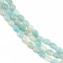 Amazonite Oval 8x10mm x 40cm