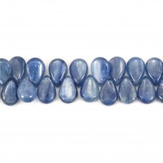 Cyanite goutte plate 8x12mm x 10cm (24pcs)