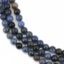 Dumortierite round 8mm x 38cm