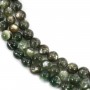 Lepidolite verde redonda 9-10mm x 40cm