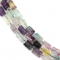 Fluorite barroca 7x11mm x 39cm (31 peças)