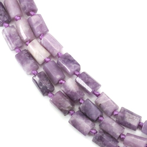 Lepidolite barroco 7x11mm x 41cm (32 peças)