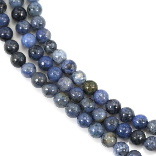 Dumortierit Perlen 4mm x 38cm