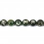 Lépidolite verte ronde 11-12mm x 1pc
