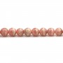 Rhodochrosite Ronde 8mm  x 40cm