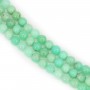 Chrysoprase ronde 4x5mm x 40cm