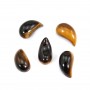 Occhio di tigre goccia semi percé 10x20mm x 1pz