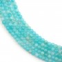 Amazonite du Pérou rond 2mm x 40cm