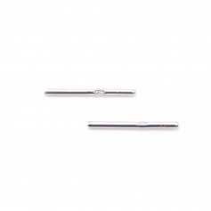 Post Tige Boucle d'oreille Silber 925 12mm x 6 Stk.