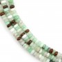 Chrysoprase rondelle - Heishi - 2x4mm x 39cm