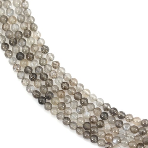 Sonnenstein schwarzer runder 3mm x 39cm