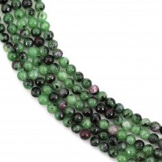 Rubí Zoicita redonda 3mm x 39cm